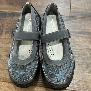 Nina charcoal Mary Jane's.